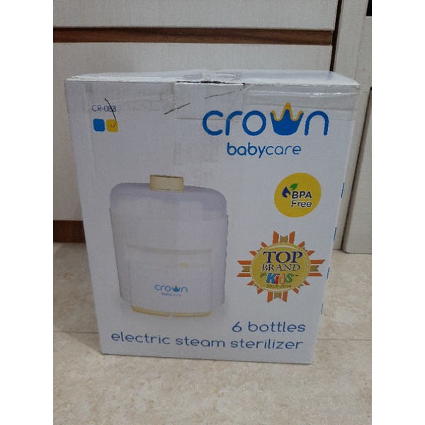 crown botol sterilizer preloved. murah