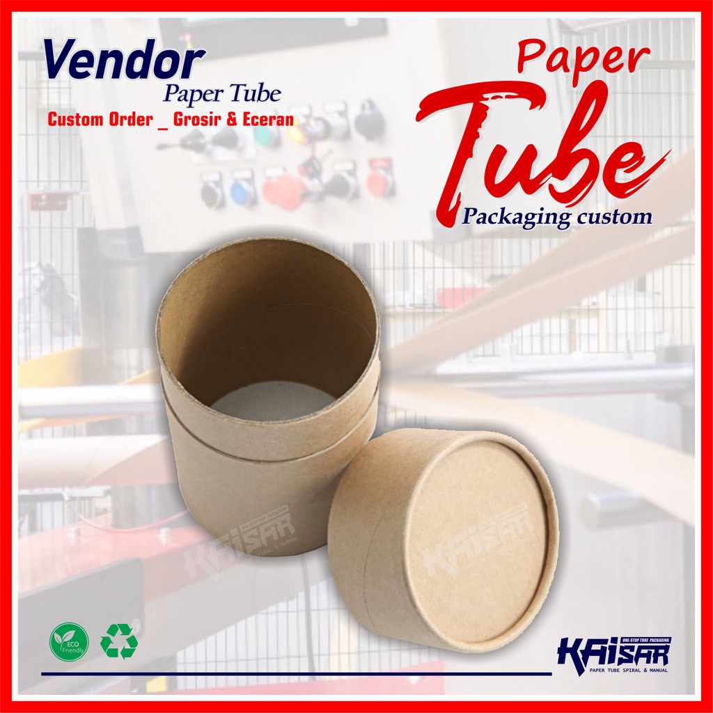 

Tabung Selongsong Kertas Paper Tube - Eco Packaging Curva