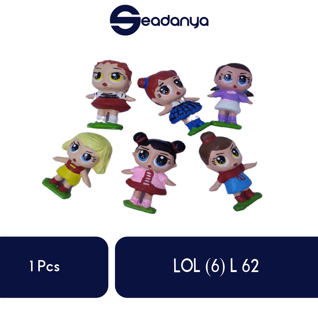 

LOL (6) l 62/LOL/Aksesoris/Hiasan Kue Tart/Hiasan Kue Ulang Tahun/Hiasan Cake/Mainan/Pernak-Pernik Pesta