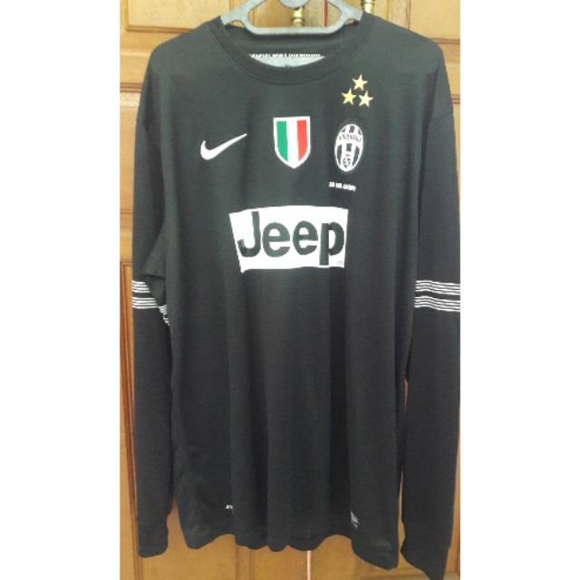 Jersey Liga Seri A Juventus Lengan Panjang/ XL / Grade AAA