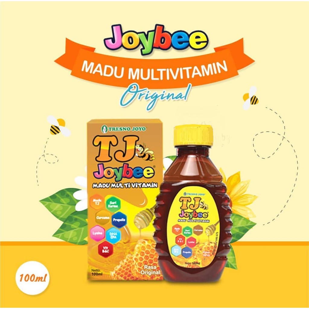 ORIGINAL Madu Tj Joybee 100ml BPOM / Madu Joybee / Madu Tresnojoyo / LEDI MART