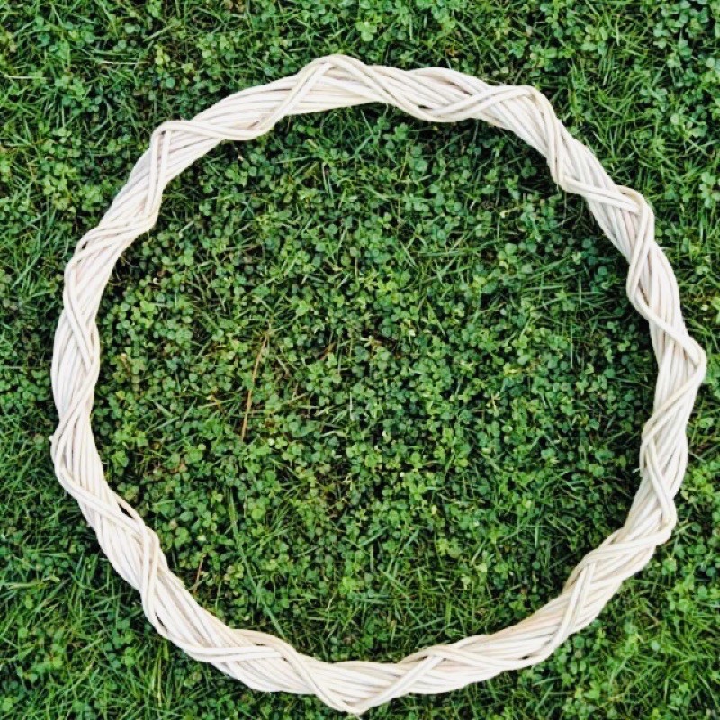 RING ROTAN LINGKARAN ROTAN ULIR 40cm ring rotan ring rotan dekorasi ring rotan mahar