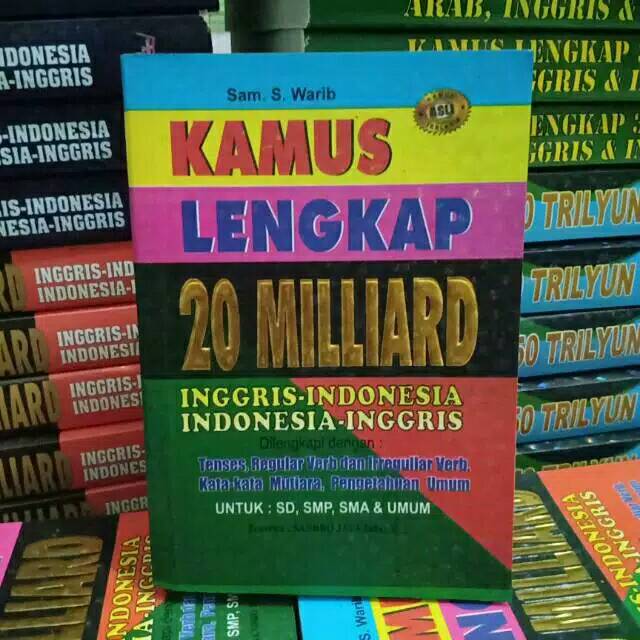 Kamus Lengkap Bahasa Inggris - Kamus - Kamus Bahasa Inggris