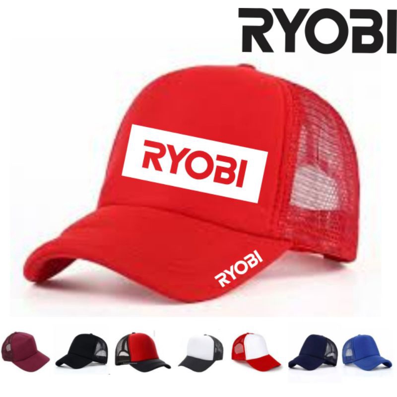 Topi RYOBI topi mancing topi outdoor pelindung panas