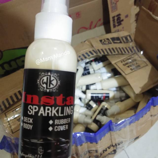 Penghilang Baret Rubbing Compound &amp; Insta Sparkling/ Pengkilap Motor/Pengkilap Mobil