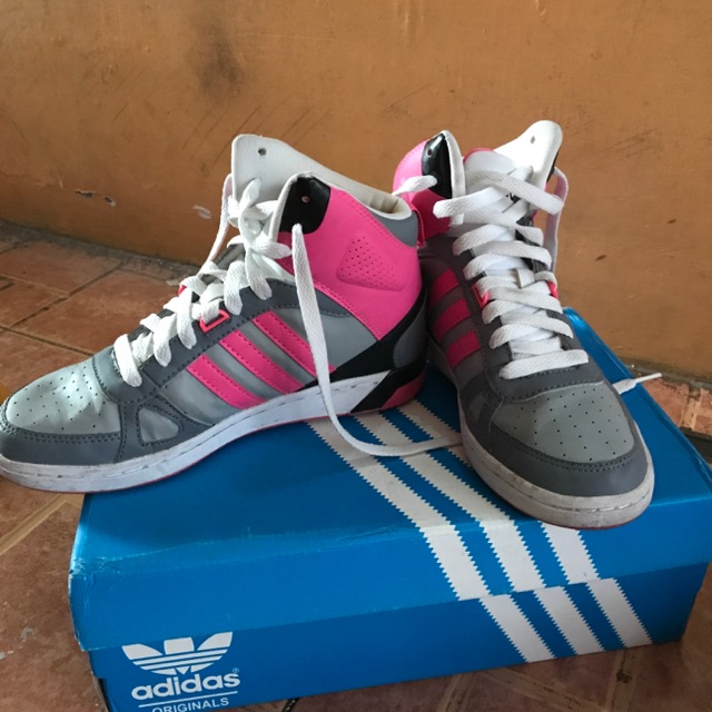 adidas neo high pink/grey