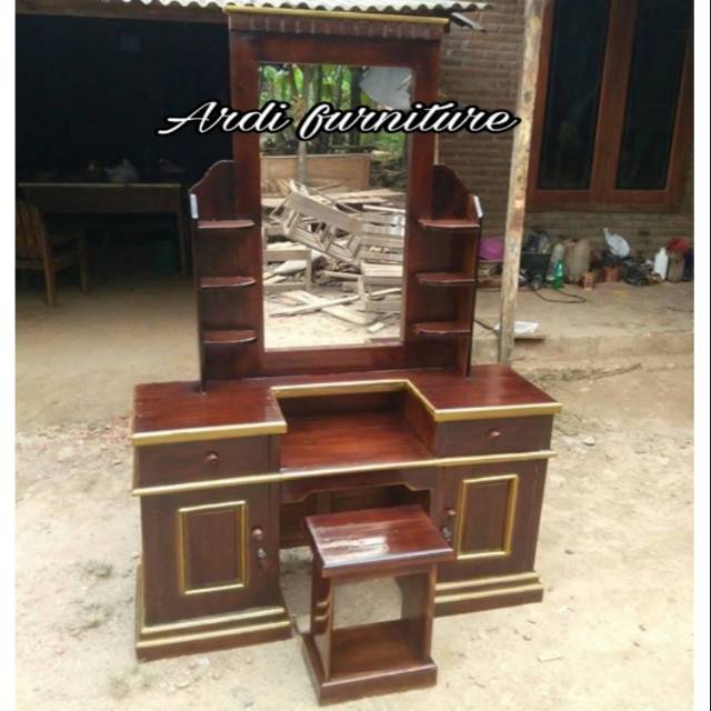 Tolet meja rias minimalis meubel jepara