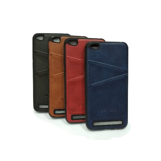 Case Xiaomi Redmi 5A Soft Case Leather Slot Kartu