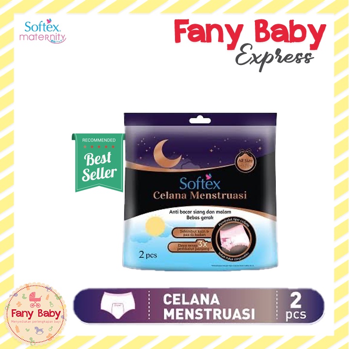 SOFTEX CELANA MENSTRUASI ALL SIZE ISI 2 PCS