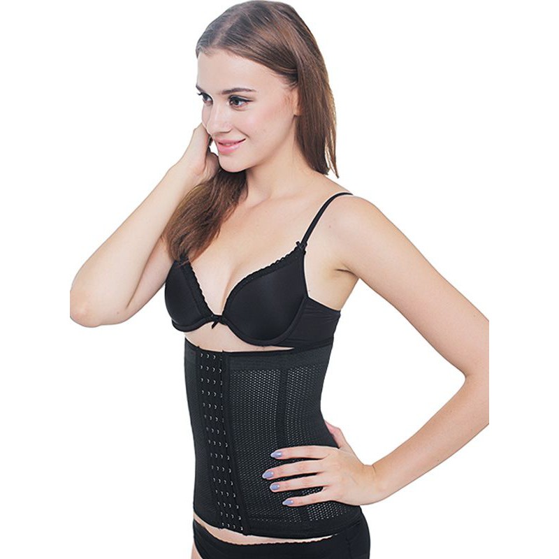 [PROMO] Mooimom Long Breathable Boned Corset Korset Pelangsing Pasca Melahirkan