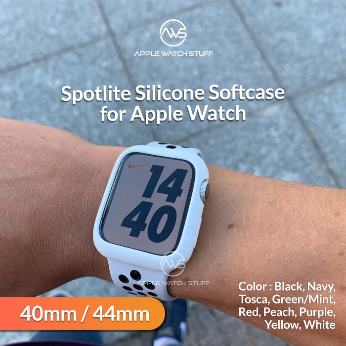 Spotlite Soft Case for Apple Watch Size 40mm 44mm Full Protector