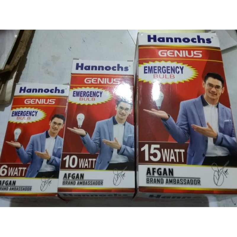 Jual Lampu Emergency Hannoch Genius W W W Shopee Indonesia