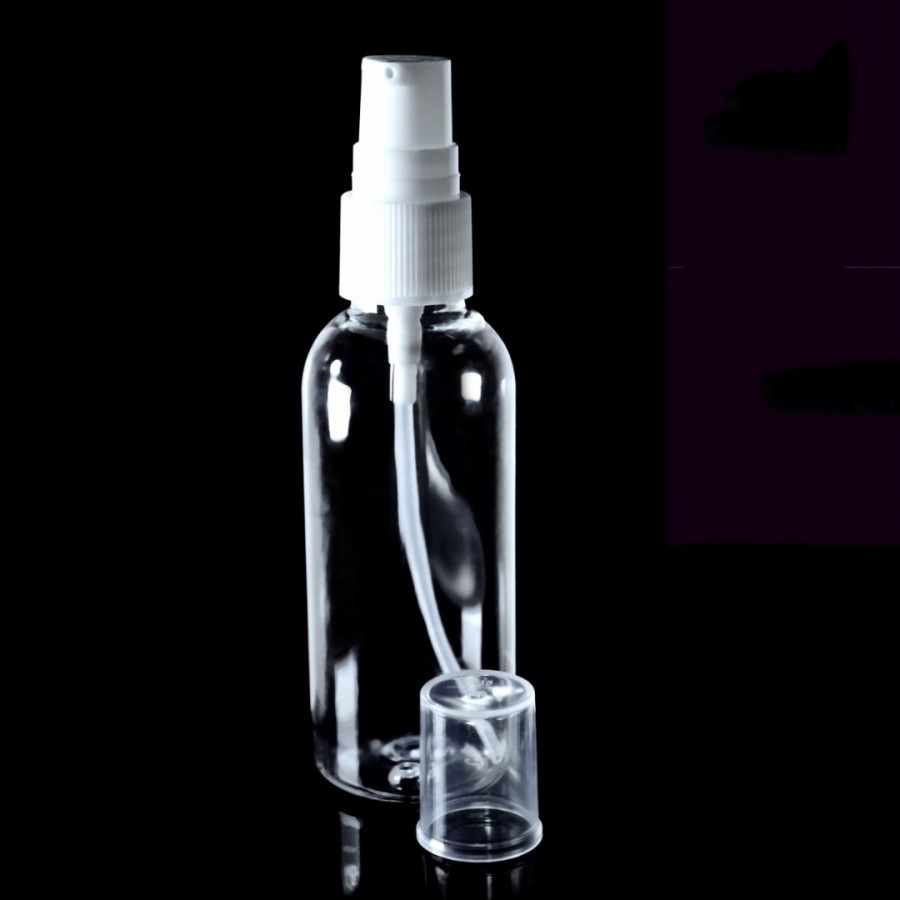 BOTOL PLASTIK 60ML PUMP TREATMENT BENING PUTIH / BOTOL 60 ML / BOTOL ISI ULANG [HARGA GROSIR]