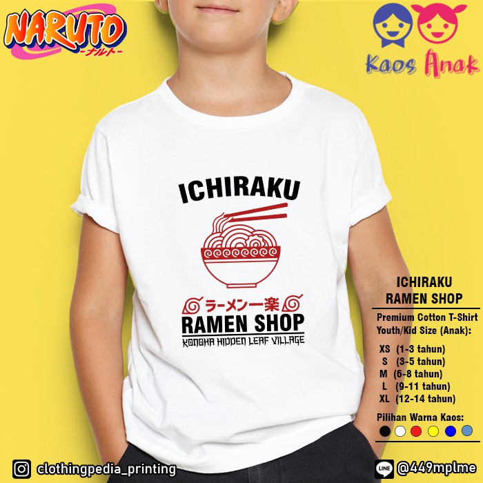 Get Naruto Ichiraku Ramen T-Shirt Images