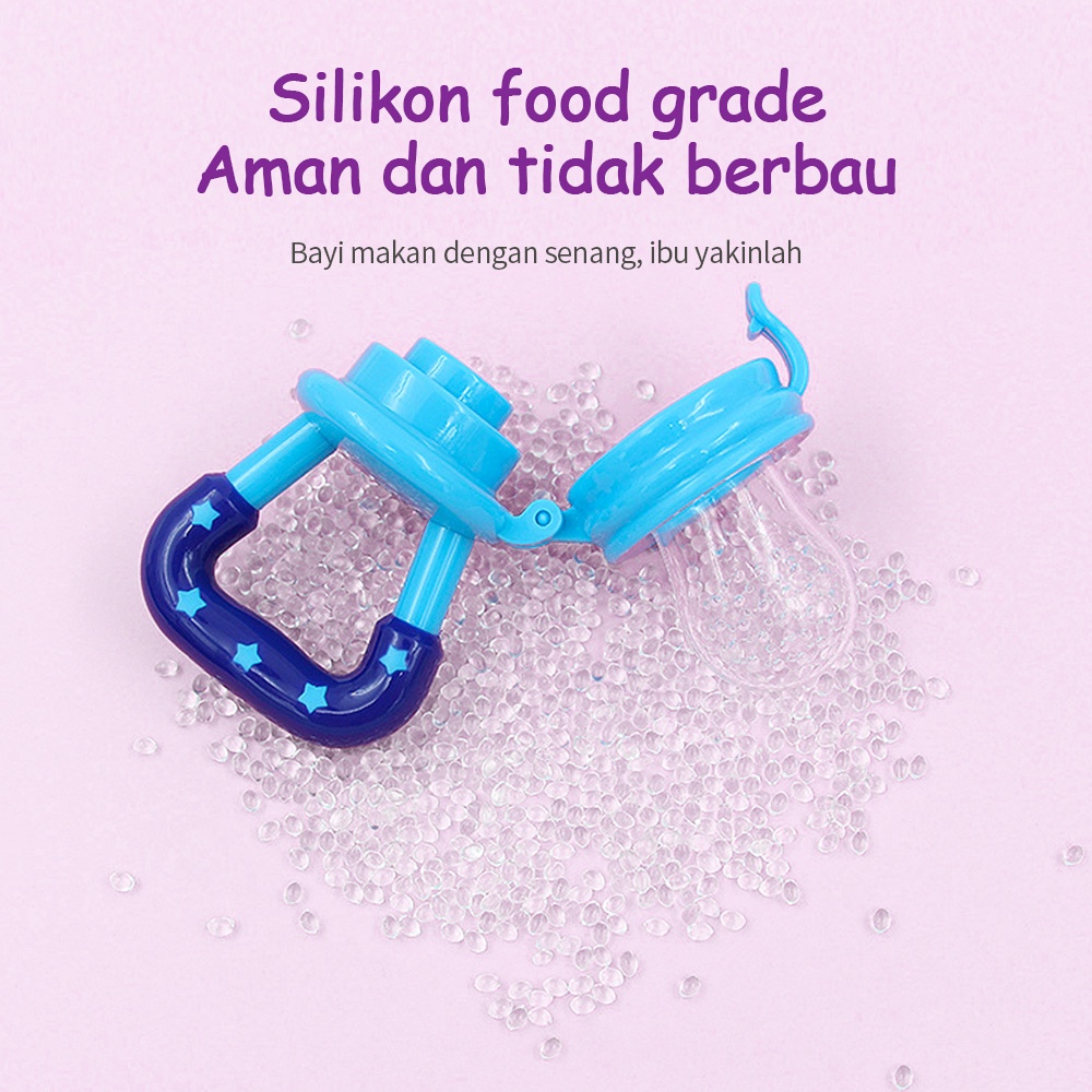 Halobaby Baby Fruit &amp; Food Feeder Empeng Buah Bayi / Baby Fruit Feeder