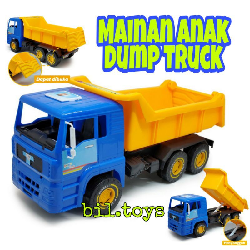 MAINAN ANAK MOBIL TRUCK PASIR MOBIL DUMP TRUCK PASIR