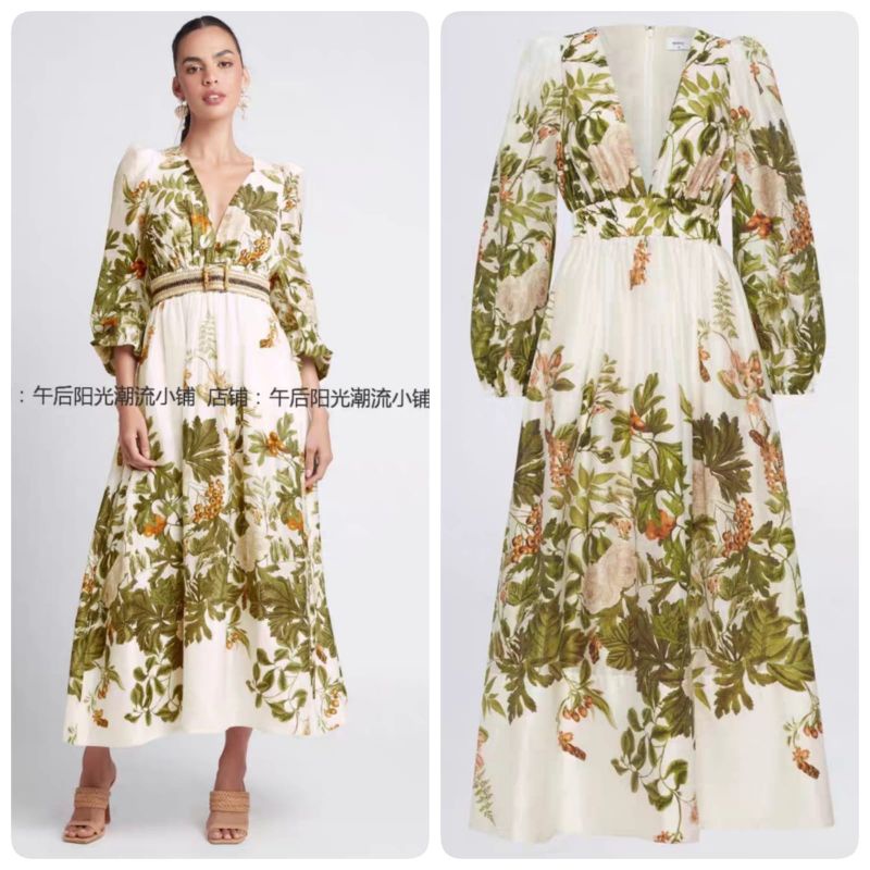 MDLV ~ 05520# Nameena Maxi Dress Premium Dress Summer Fashion Import