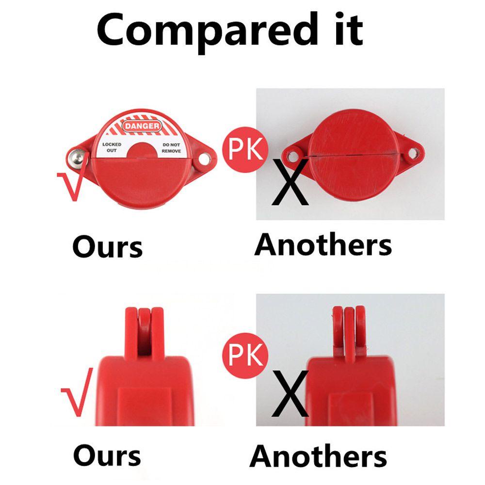 Kunci Pengaman Piringan Pengunci Klep CHOOKYY CYLINDER Gate Valve Lockout Bottle Ball Master Lock
