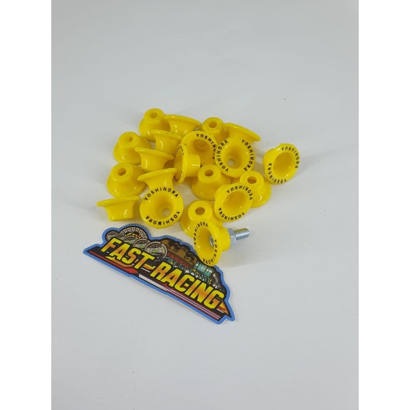 Ring Monel Sharrky Bahan Plastik + Mur Baut - Variasi Motor Isi 20pc