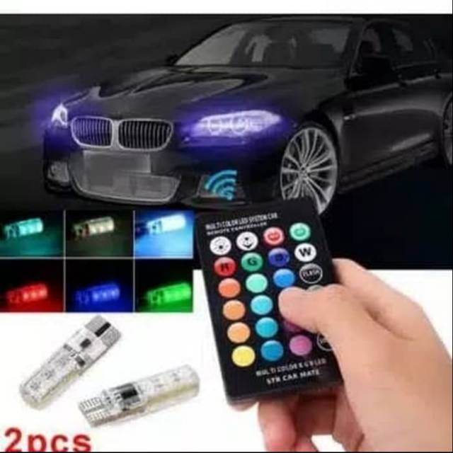 Lampu Sein Riting Reteng Motor Warna Warni Remot Mio Beat Sonic PCX