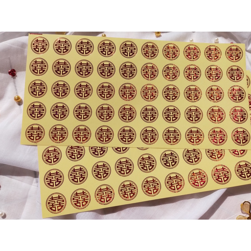 

TEMPELAN STIKER SHUANGXI/STIKER WEDDING