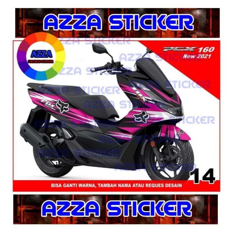 Sticker decal PCX 160 Full Body decal PCX 160 Full body 14