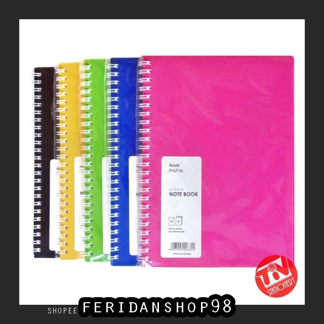 

FS1038 AGENDA & PLANNER NOTEBOOK AGENDA ATK NOTES BUKU CATATAN DAIICHI A5 BY FERIDANSHOP98