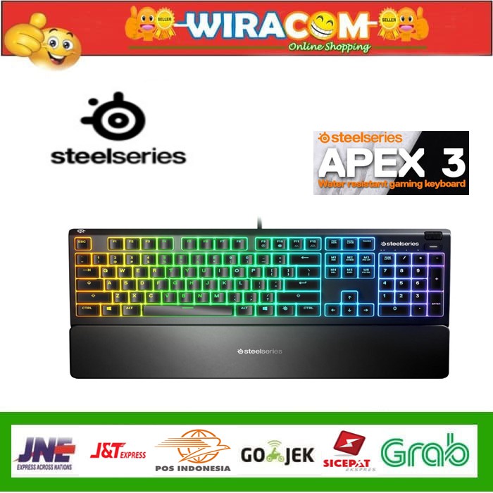 Keyboard Gaming SteelSeries Apex 3 - Gaming Keyboard