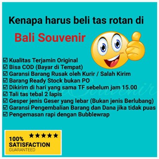 Tas Rotan Bulat Original PREMIUM Grade Ulir Coklat Tas Rotan Bulat Original PREMIUM Grade Ulir Coklat