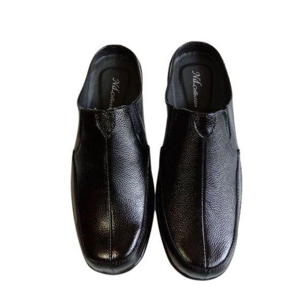 sepatu bustong sandal pria kulit sapi asli terlaris Nd_Elastik