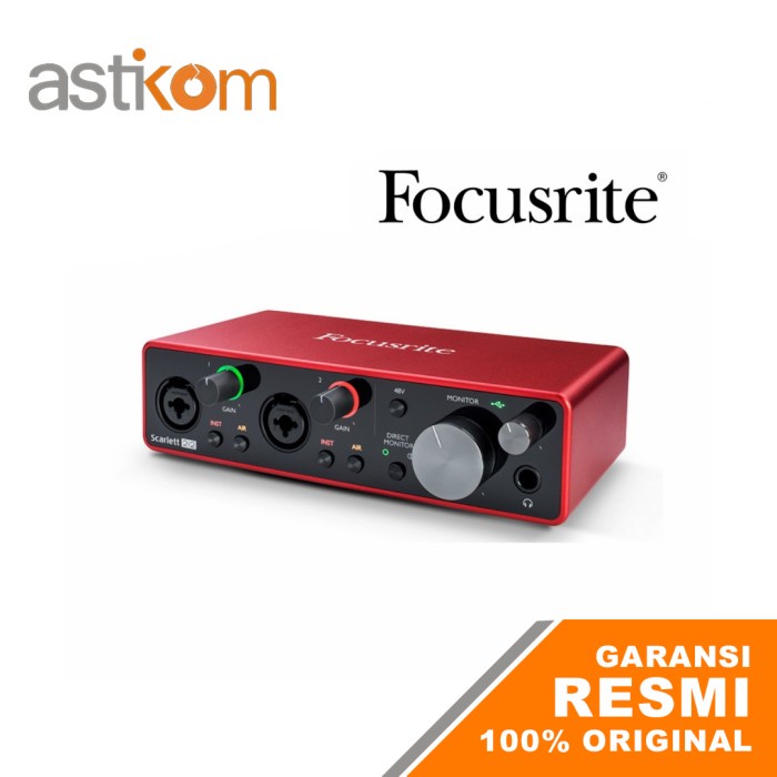 USB Audio Interface FOCUSRITE SCARLETT 2I2 3rd Gen