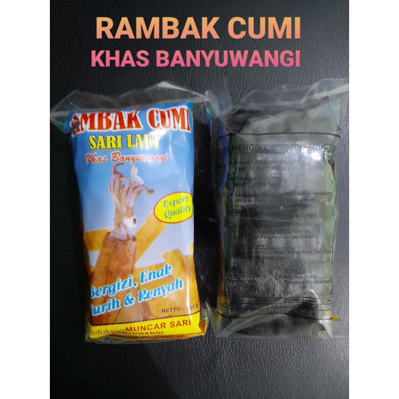 

Kerupuk Rambak Cumi khas Banyuwangi