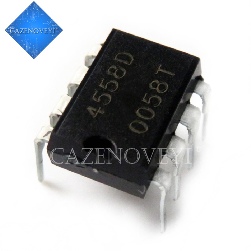 50pcs Ic Njm4558Dd Njm4558 4558d Pj4558 Utc4558 Dip-8