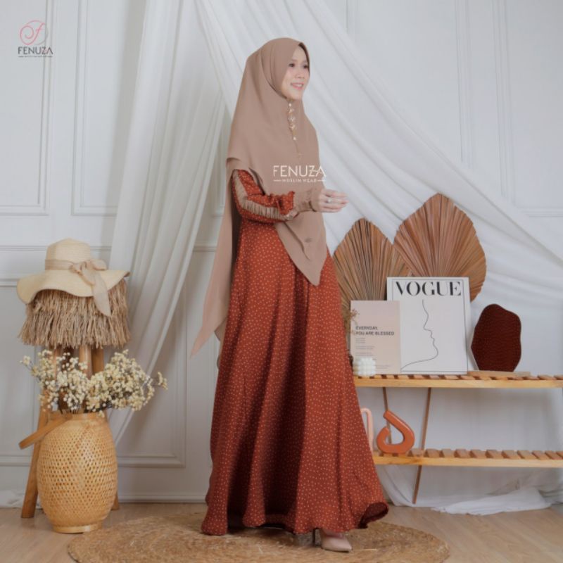 Gamis Polkadot Sevilla by Fenuza
