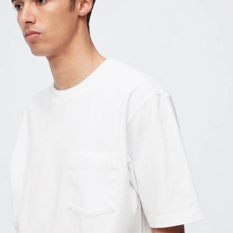 Penjualan Terbanyak.. Uniqlo Pocket Oversize T shirt