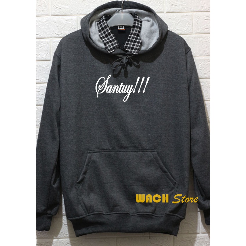 Sweater Hoodie Santuy Pria dan Wanita