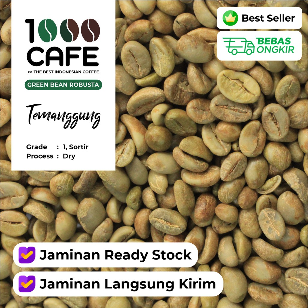 

[Green Bean Coffee] Robusta Temanggung 1Kg