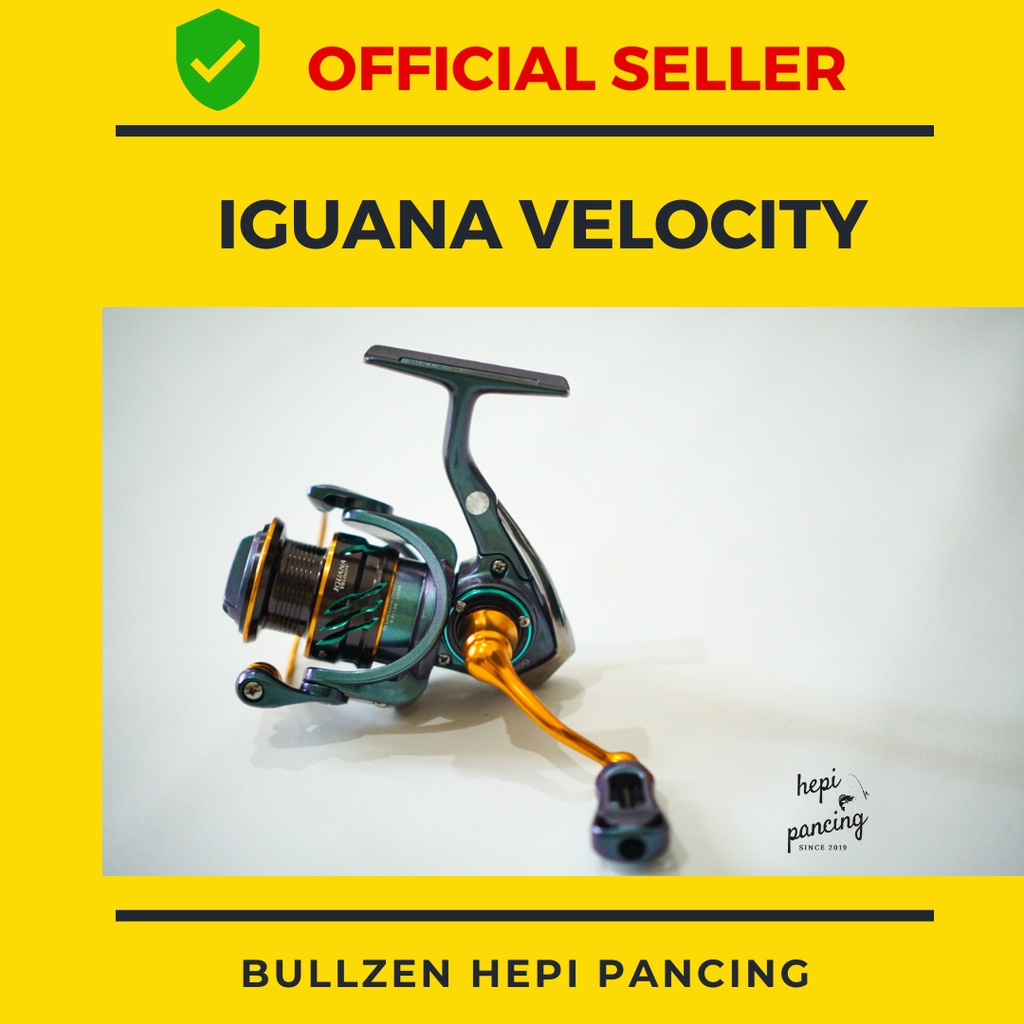 BULLZEN IGUANA VELOCITY 800 | REEL SPINNING | REEL CASTING | REEL MURAH
