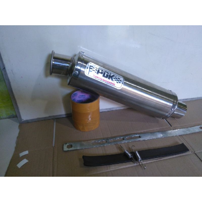 SLINCER KNALPOT BULAT CINCIN PDK d50mm TERLARIS