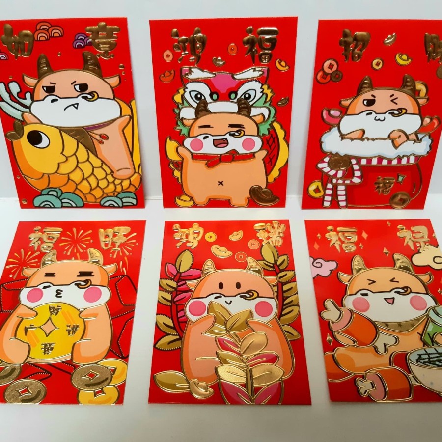 

Angpao Imlek 2021 Terbaru Shio Kerbau LL0025 Termurah | Angpao Kerbau