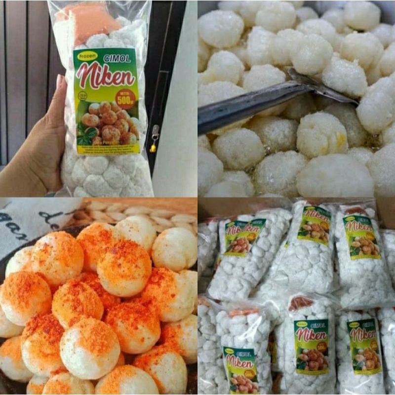 

Cimol 500gr Niken + free bumbu tabur | Makanan Cemilan Frozen