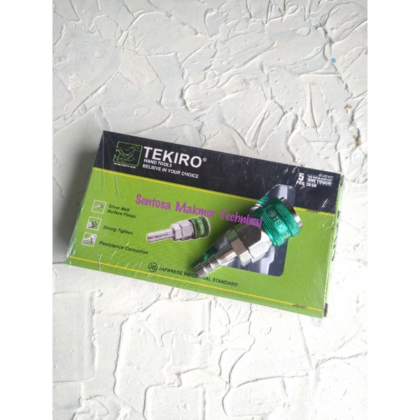 TEKIRO SH 20 ONE TOUCH Quick Coupler Kopler Selang Kompresor SH20