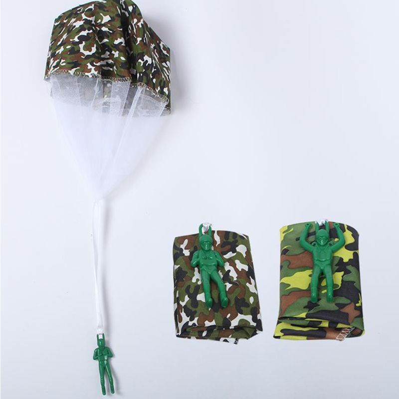 Mary Hand Throwing Parachute Toy Launching Soldier Mainan Terbang Permainan Keluarga Party Favor Set Outdoor Anak Aktivitas Mainan