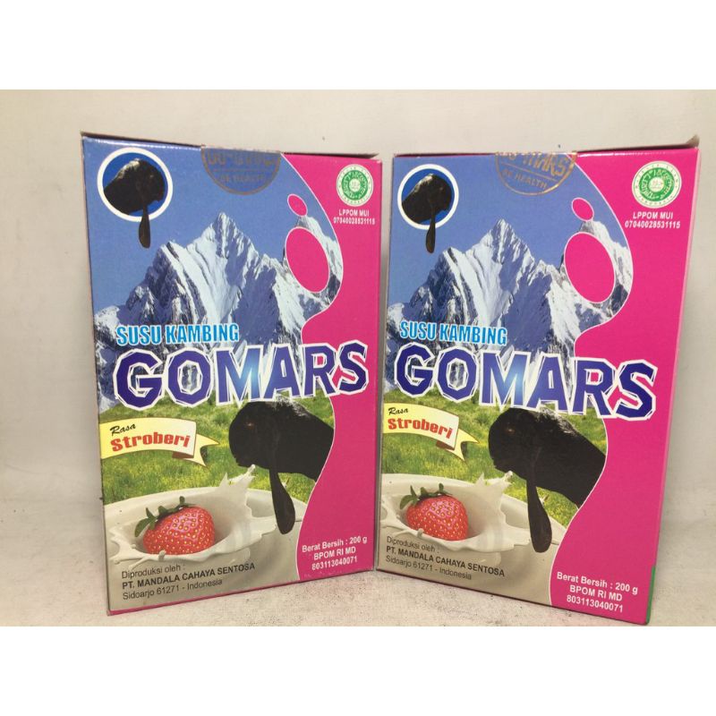 

Susu Kambing Ori Gomars 3 Variant Rasa # 200gr