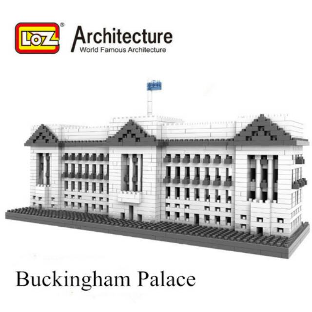 Buckingham Palace 9374 - Lego Loz Nanoblock