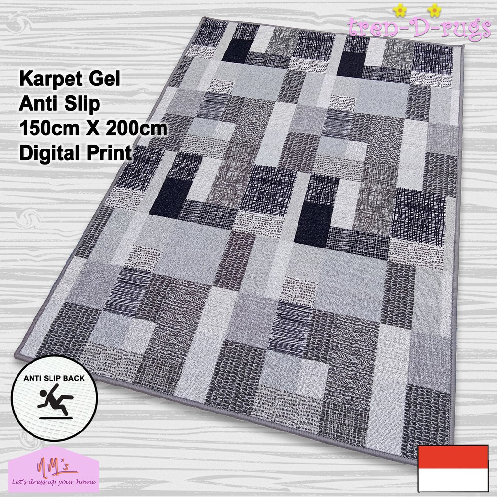 Tren D Rugs Karpet Lantai Permadani Bulu Kamar Tidur Ruang Tamu Modern Minimalis 150 Cm X 200 Cm Nms Shopee Indonesia