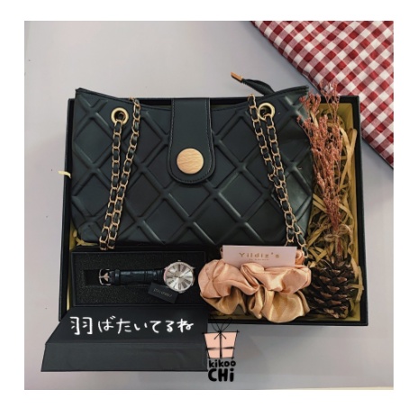 

Paket Moko - Hadiah Kado Ulang Tahun - Tas Wanita Hampers Anniversary Istri