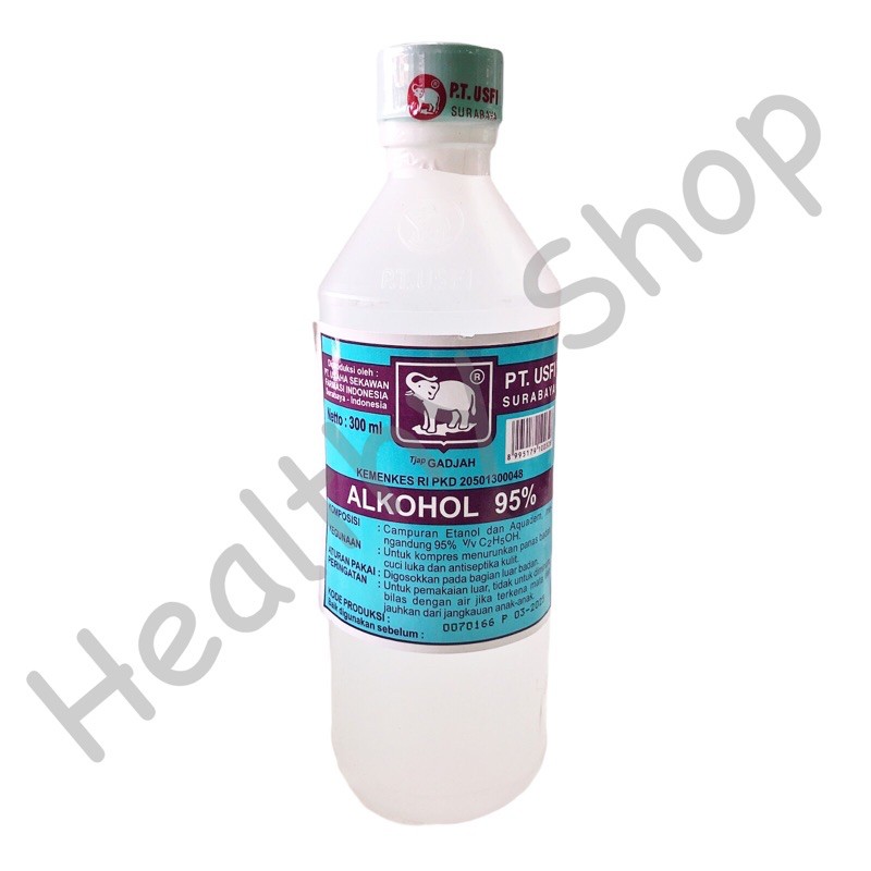 Alkohol 95% Cap Gajah 300ml