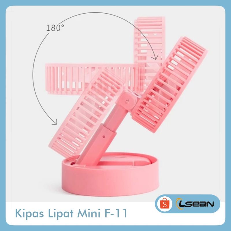 KIPAS LIPAT MINI USB /KIPAS ANGIN PORTABLE USB RECHARGEABLE