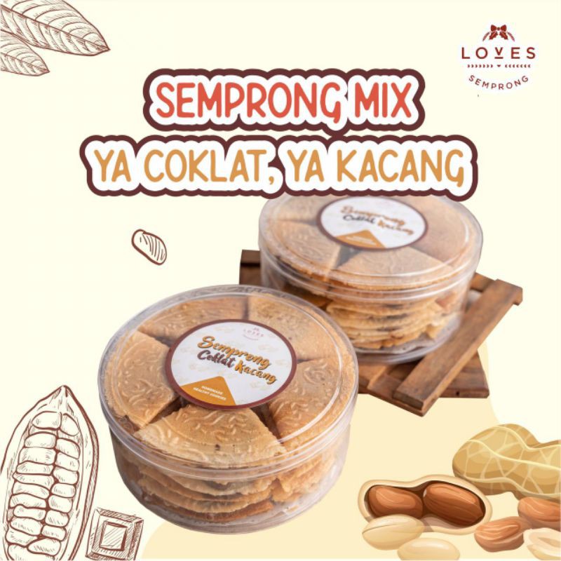 

Loves Semprong isi Coklat Kacang